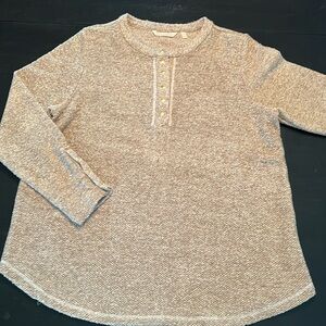 Soft Surroundings Marled Weave Tunic/Pullover